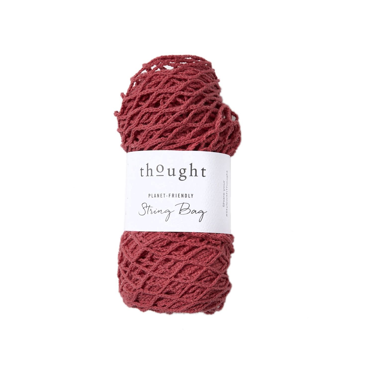 Organic Cotton String Bag - Red