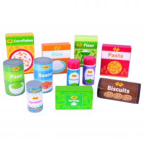 Wooden Cupboard Groceries
