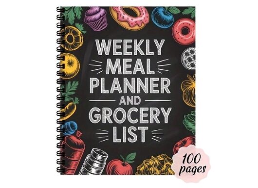 Kitchen 'Weekly Meal Planner' Notebook