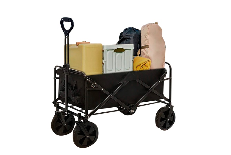 Neo Foldable Multi-Purpose Garden Trolley - Heavy-Duty & Ergonomic | Wowcher