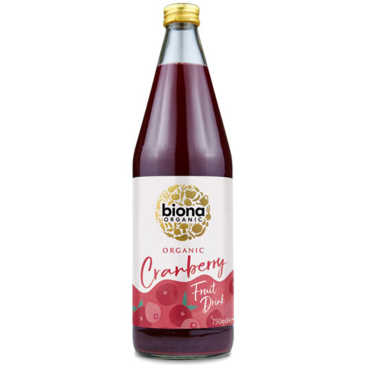 Biona Organic Cranberry Fruit Drink - 750ml