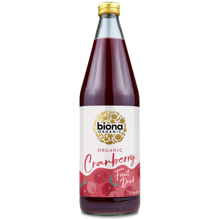 Biona Organic Cranberry Fruit Drink - 750ml