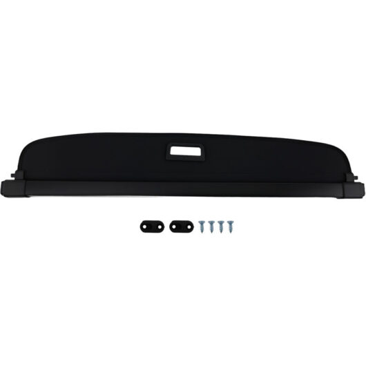 Black Luggage Cover for Audi Q3 12-15 1315Q3 Retractable Rear Parcel Shelf