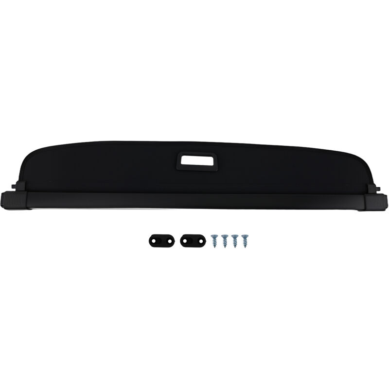 Black Luggage Cover for Audi Q3 12-15 1315Q3 Retractable Rear Parcel Shelf