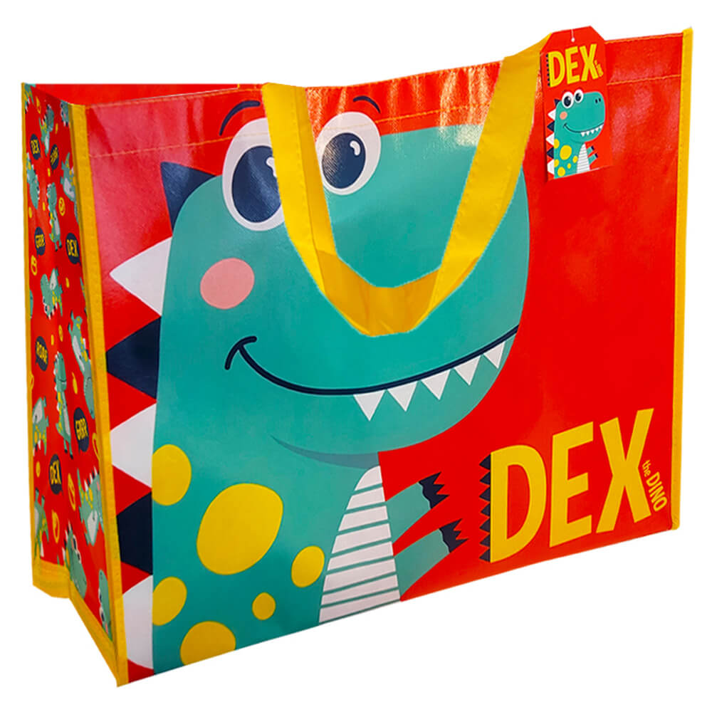 Dex Resuable Shopping Bag - Red - Resuable Bag - Bag For Life - Shopping Bag - 44 x 34 x 14 cm