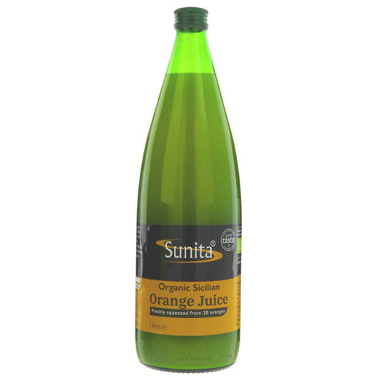 Sunita Organic Orange Juice - 1L