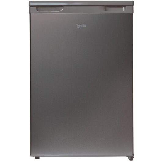 Under Counter Fridge with Ice Box, Silver - IG155X - Igenix