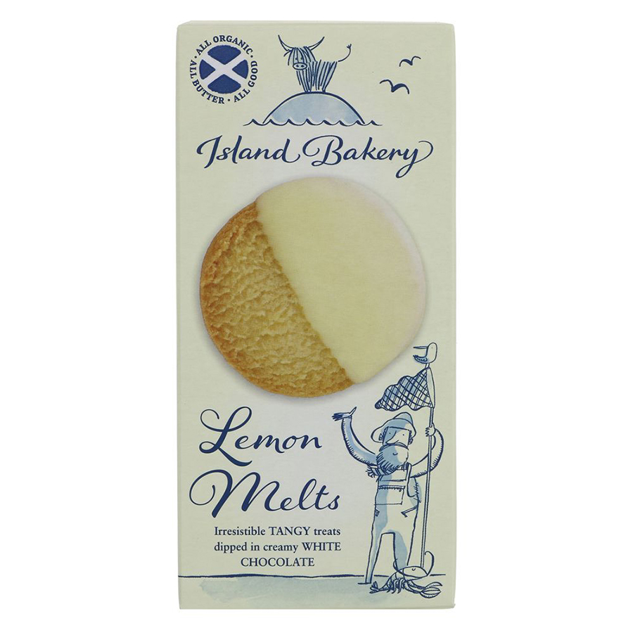 Island Bakery Organic Lemon Melts - 133g