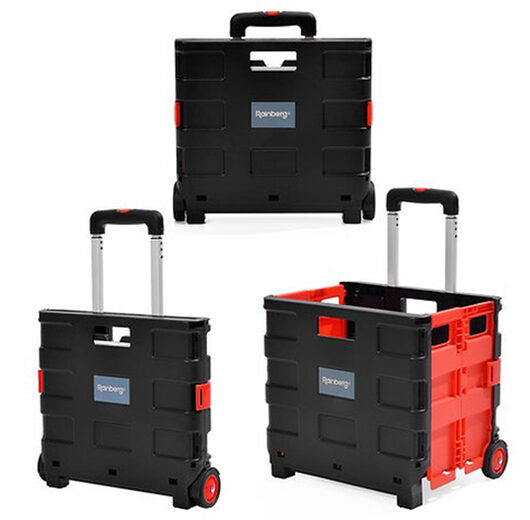 Rainberg Heavy Duty Foldable Crate Trolley | Wowcher