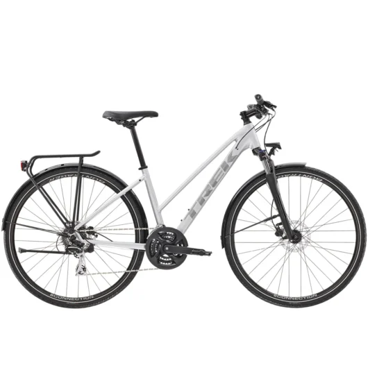 Trek Dual Sport 2 Equipped Staggered Hybrid Bike 2021 Quicksilver